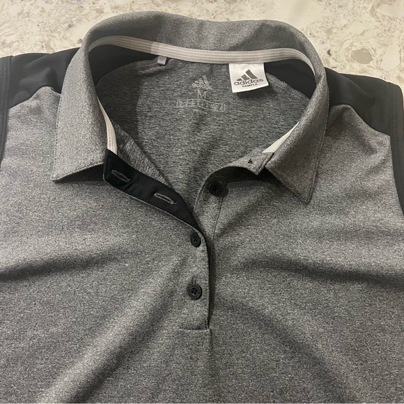 ADIDAS WOMENS ULTIMATE365 SLEEVELESS POLO SHIRT SIZE MEDIUM - Picture 9 of 10